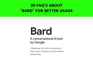 Google Bard FAQ